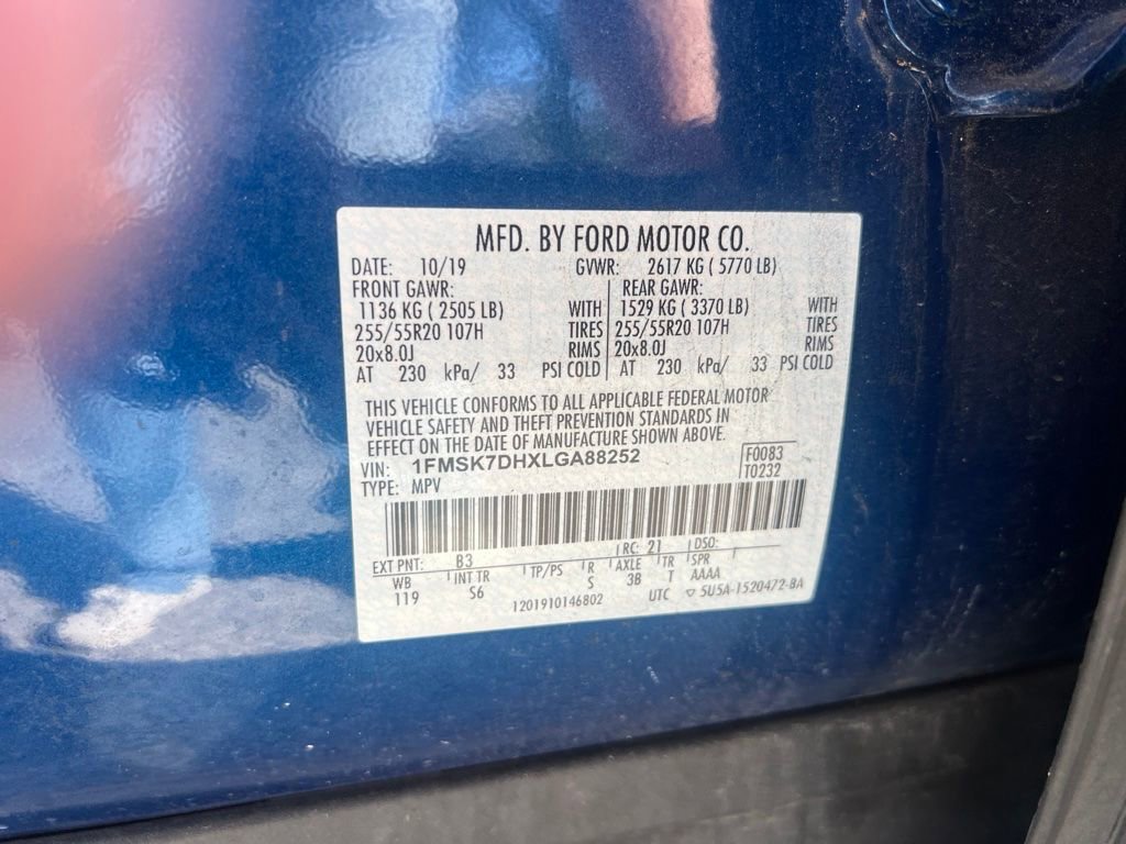 Used 2020 Ford Explorer XLT w/ Equipment Group 202A RWD image 14