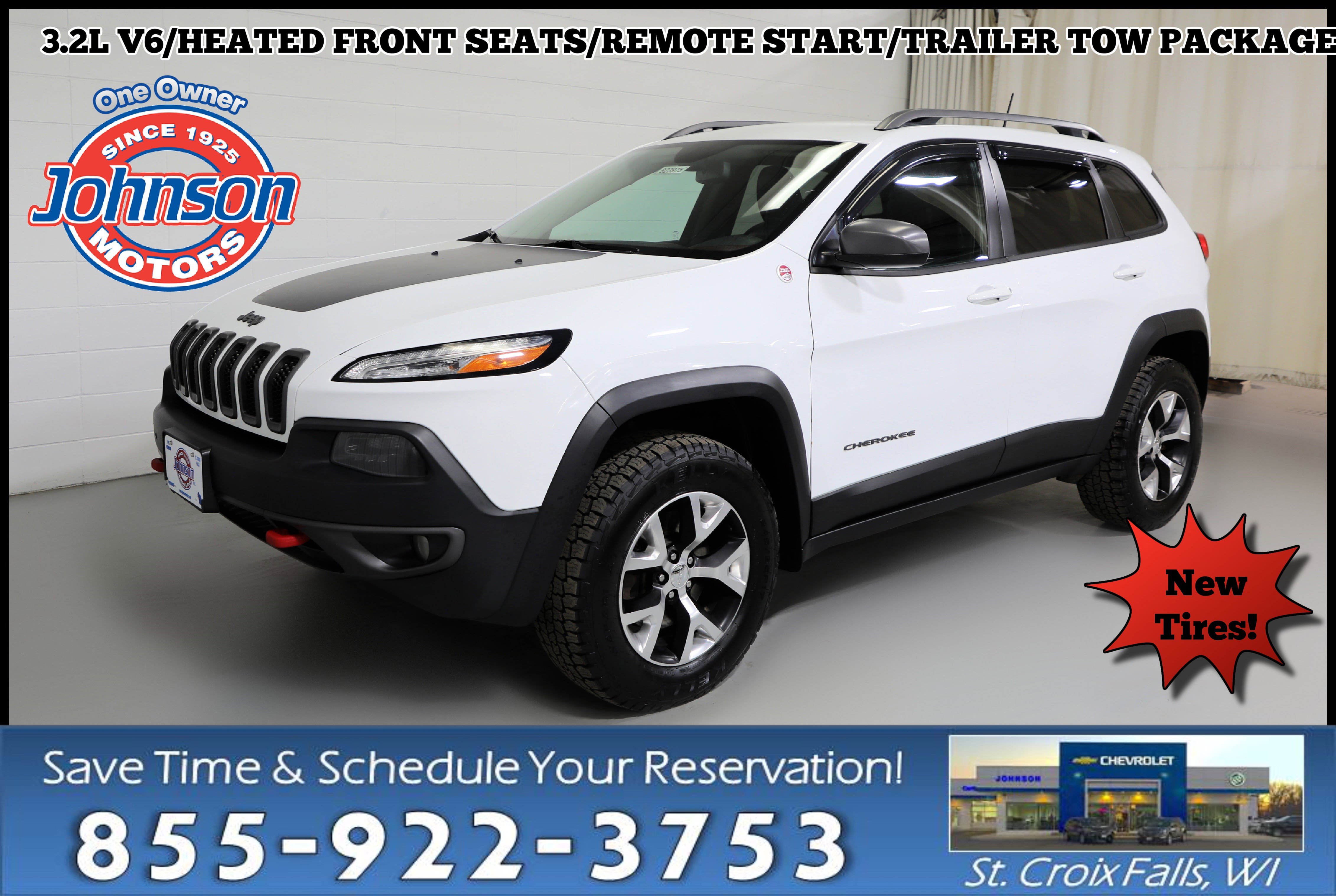 Used 2017 Jeep Cherokee Trailhawk w/ Cold Weather Group image 1