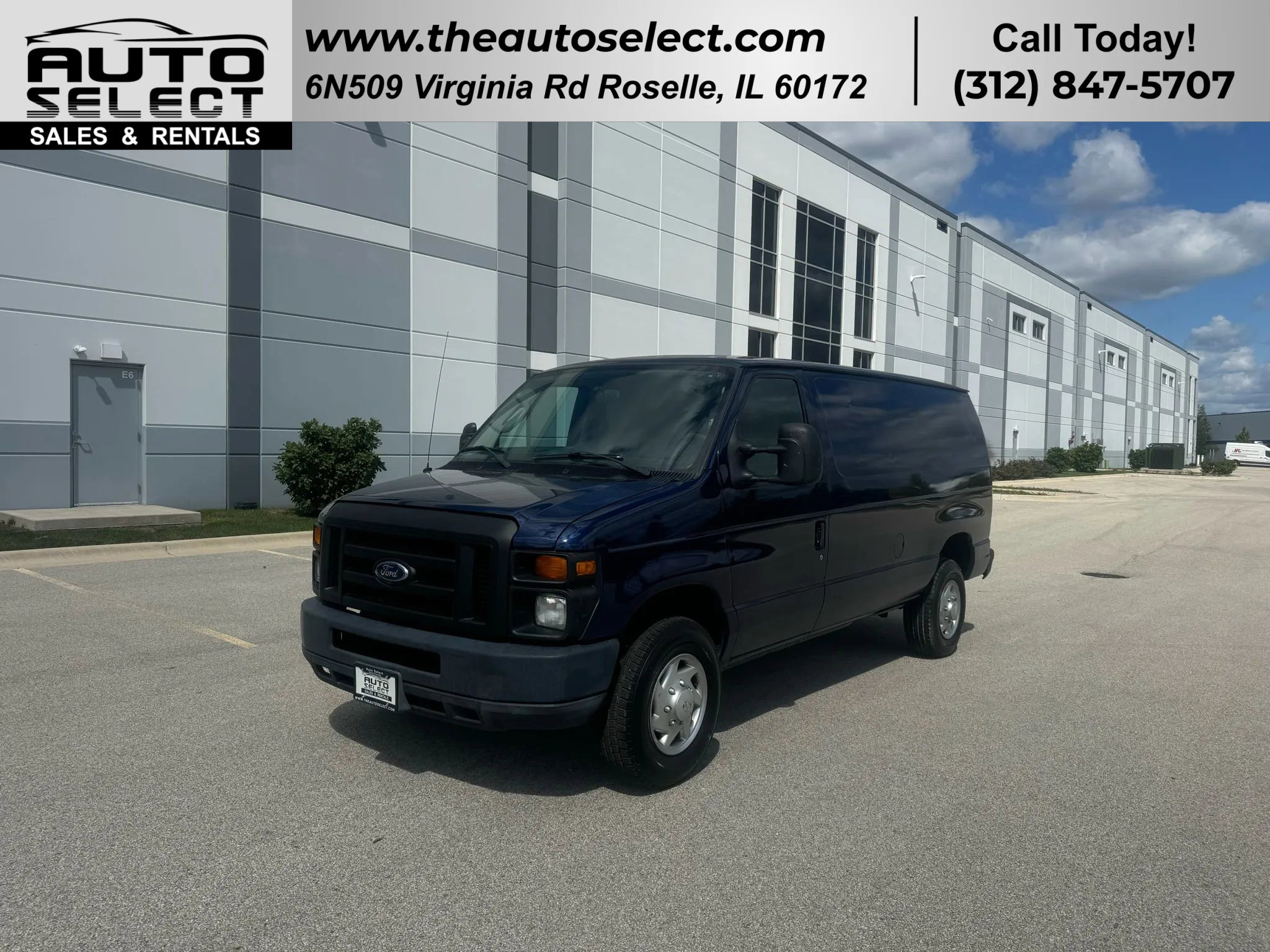 Used 2011 Ford E-350 and Econoline 350 Super Duty w/ Commercial Cargo Van Pkg