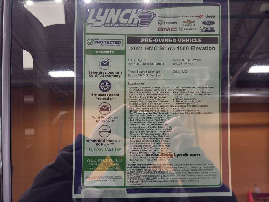 Used 2021 GMC Sierra 1500 Elevation image 41