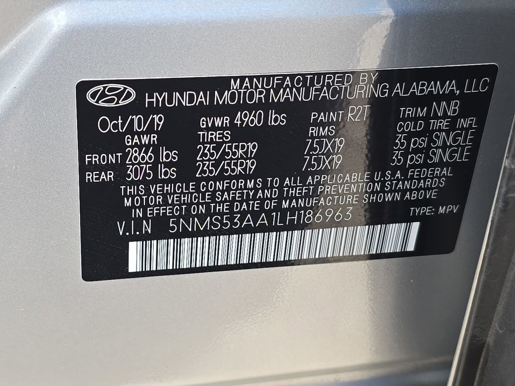 Used 2020 Hyundai Santa Fe Limited image 35