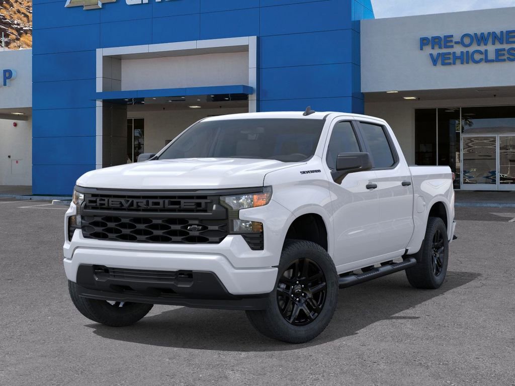 New 2026 Chevrolet Silverado 1500 Custom w/ Turbomax Blackout Package image 6