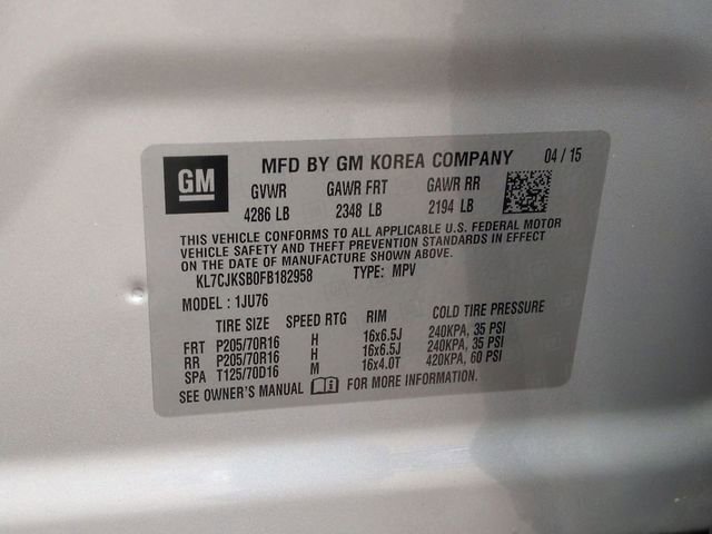 Used 2015 Chevrolet Trax LS image 33