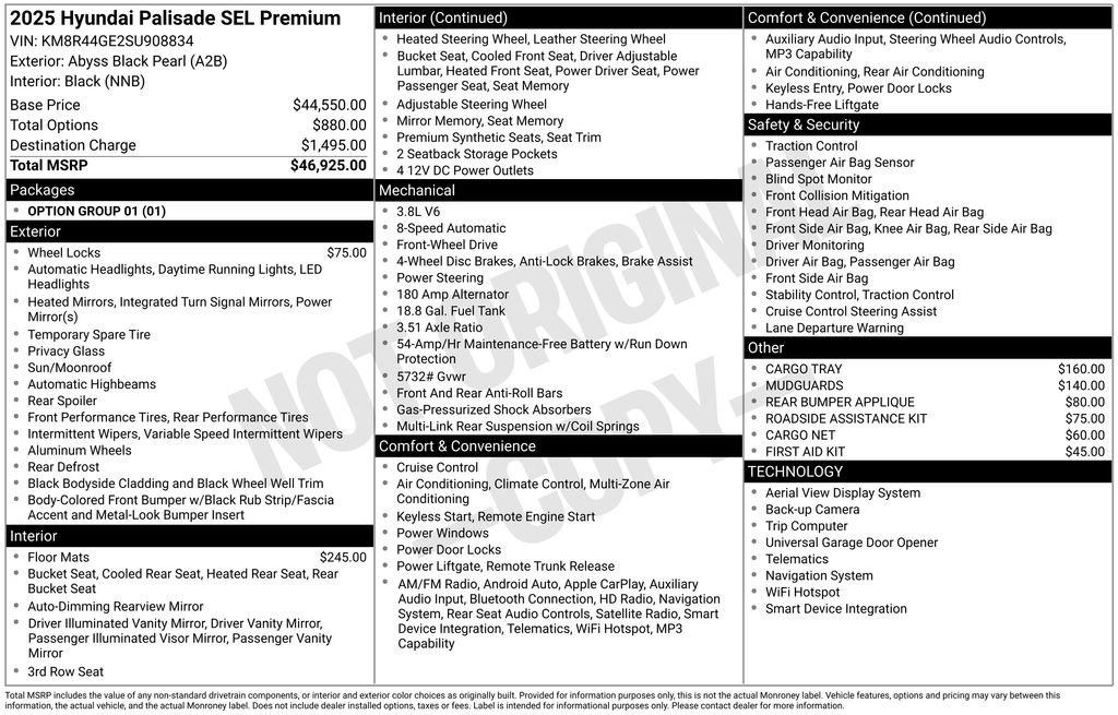 Used 2025 Hyundai Palisade SEL image 7