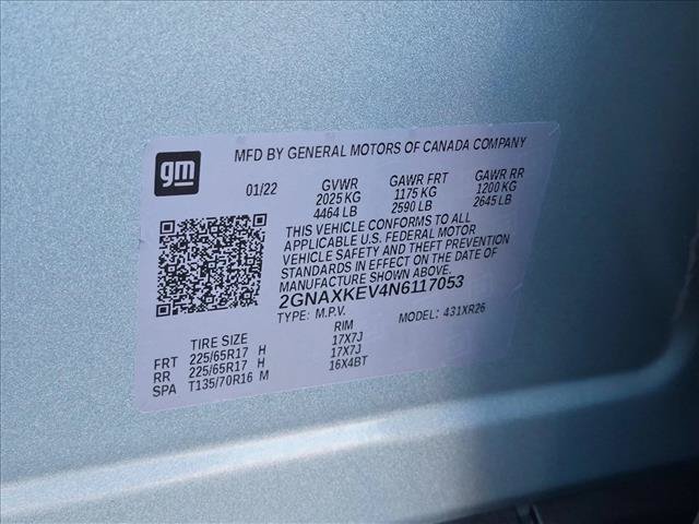 Used 2022 Chevrolet Equinox LT FWD image 24