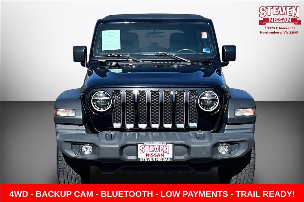 Used 2021 Jeep Wrangler Unlimited Sport AWD/4WD image 2
