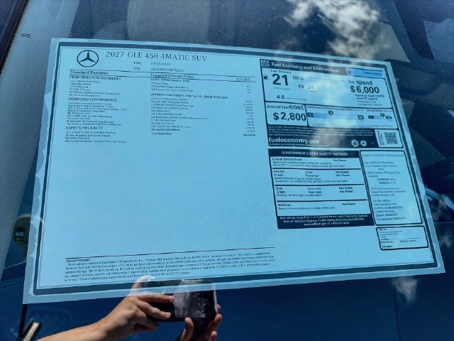 New 2027 Mercedes-Benz GLE 450 4MATIC image 33