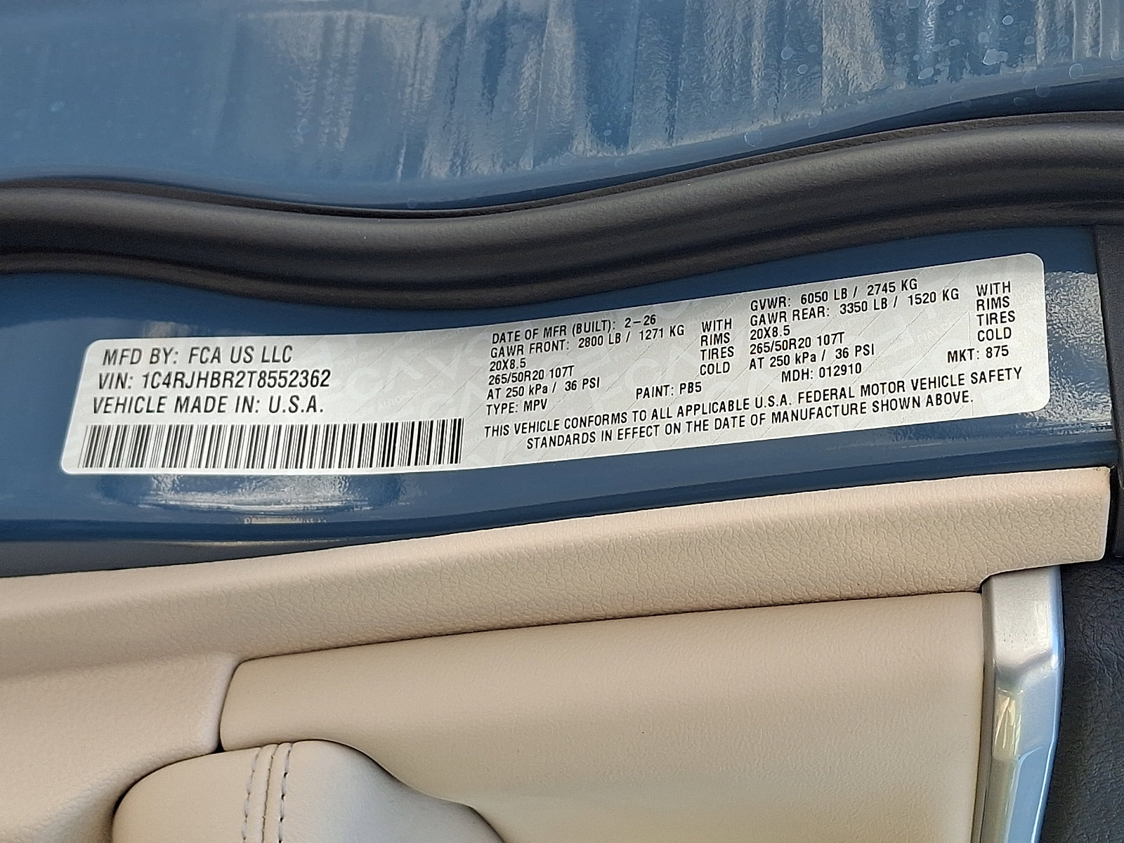 New 2026 Jeep Grand Cherokee Limited w/ Luxury Tech Group II image 18