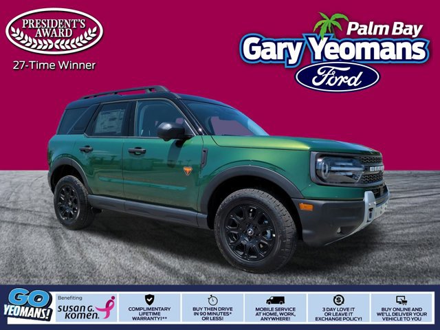 New 2025 Ford Bronco Sport Badlands w/ Badlands Tech Package
