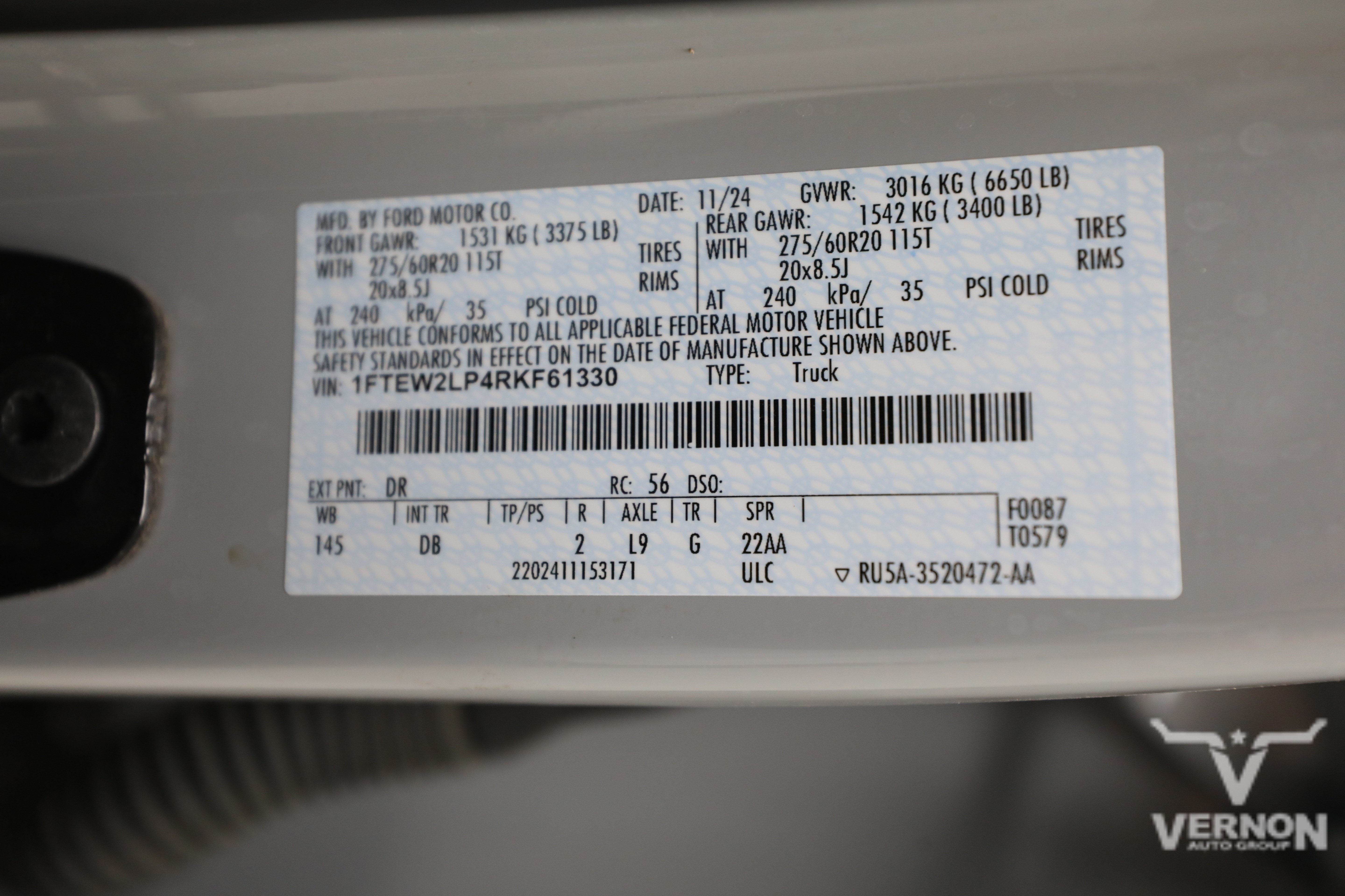 Used 2024 Ford F150 STX AWD/4WD image 15