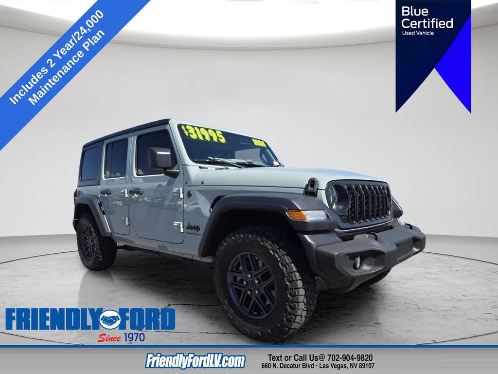 Used 2024 Jeep Wrangler Unlimited Sport AWD/4WD image 1