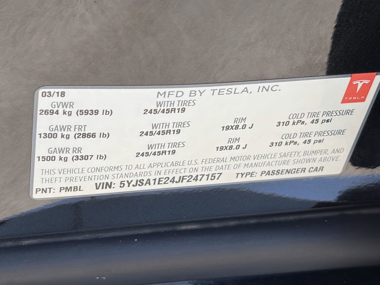 Used 2018 Tesla Model S 100D AWD/4WD image 32