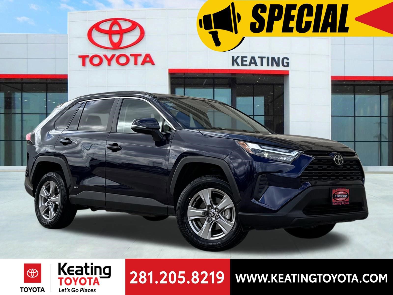 Certified 2025 Toyota RAV4 XLE 360° Tour