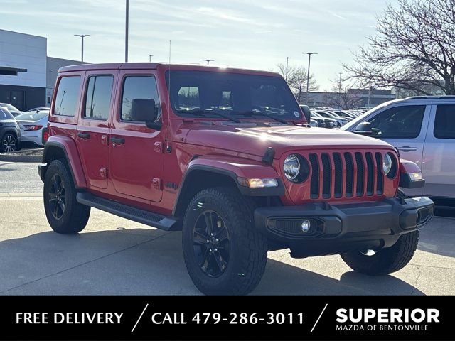 Used 2021 Jeep Wrangler Unlimited Sahara image 1