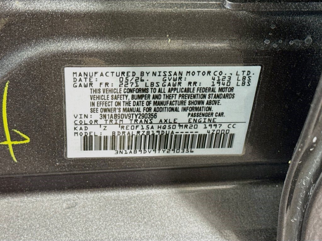 Used 2026 Nissan Sentra SR w/ Floor Mat Package FWD image 39