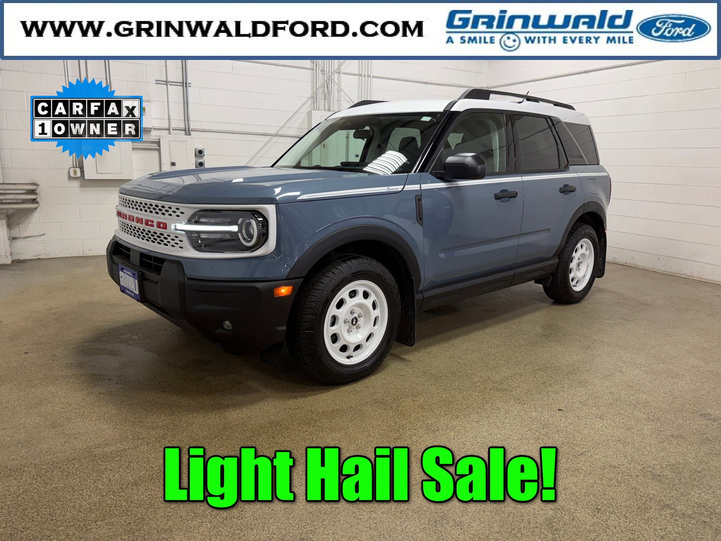 Used 2025 Ford Bronco Sport Heritage w/ Convenience Package AWD/4WD image 1