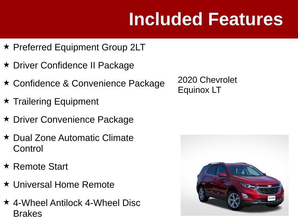 Used 2020 Chevrolet Equinox LT AWD/4WD image 3