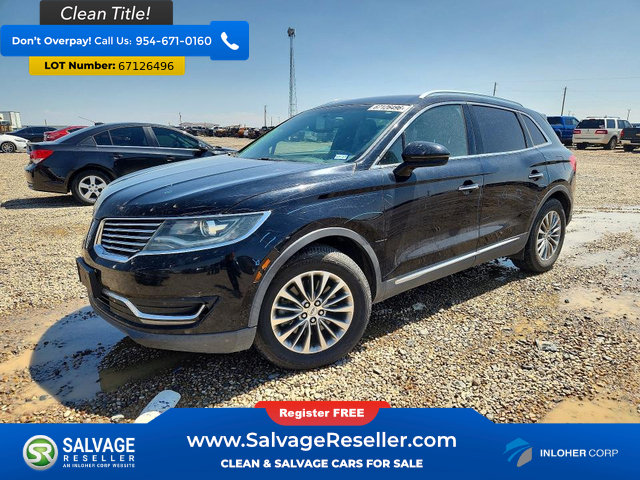 Used 2017 Lincoln MKX Select w/ Select Plus Package