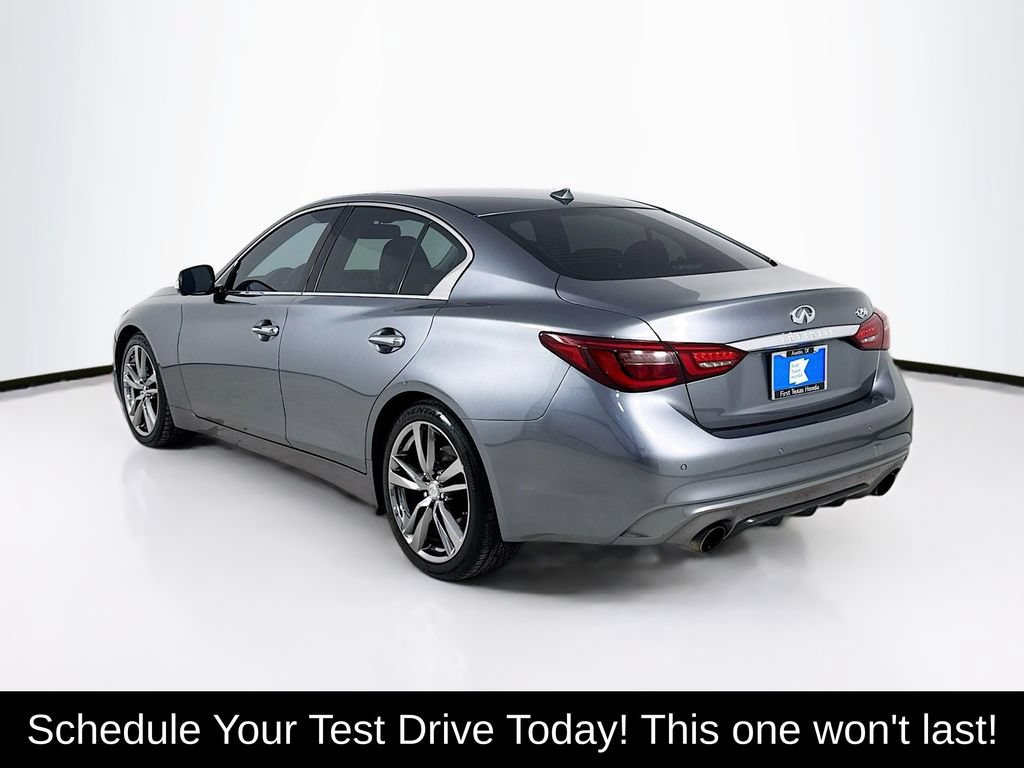 Used 2019 INFINITI Q50 Luxe w/ Essential Package (3.0T Luxe) RWD image 5