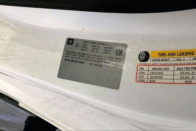 Used 2018 Chevrolet Camaro ZL1 RWD image 13