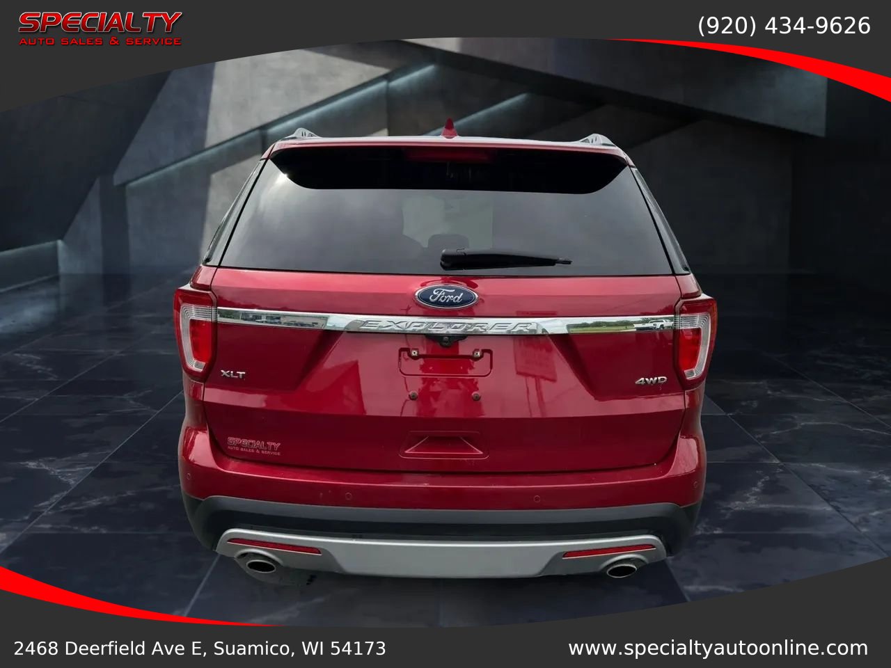 Used 2017 Ford Explorer XLT w/ Equipment Group 201A AWD/4WD image 5