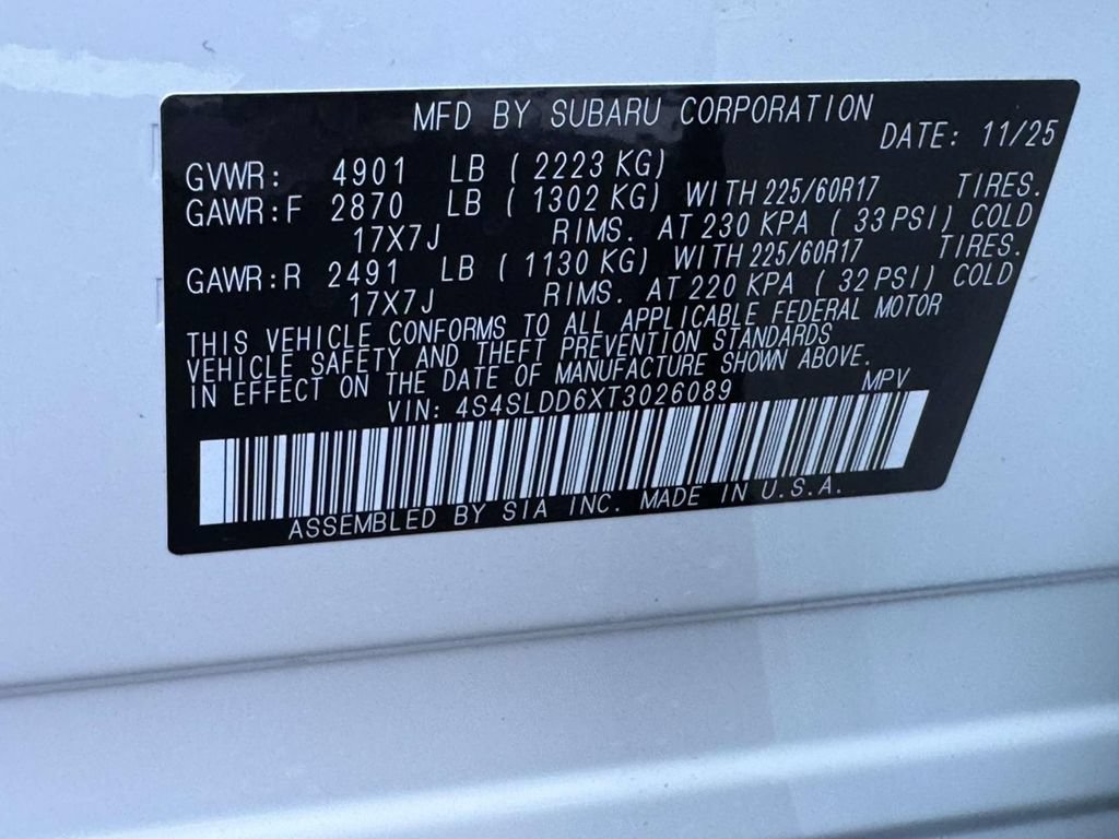 Certified 2026 Subaru Forester Premium AWD/4WD image 25