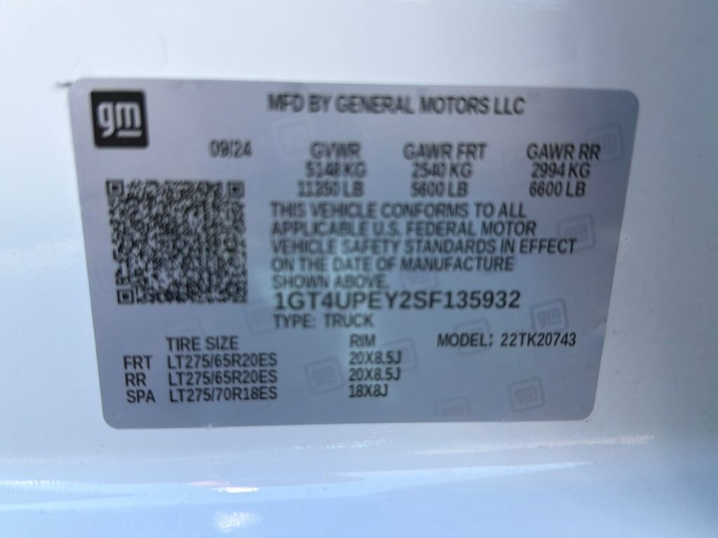 Certified 2025 GMC Sierra 2500 AT4 w/ AT4 Premium Plus Package AWD/4WD image 38