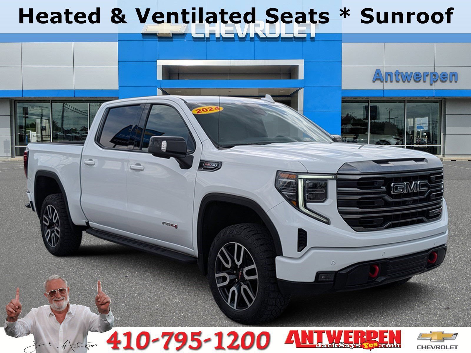 Used 2024 GMC Sierra 1500 AT4 w/ Technology Package