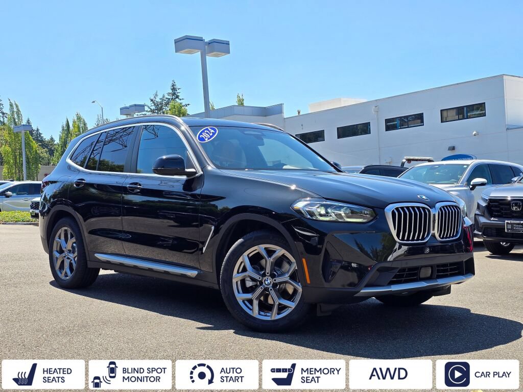 Used 2024 BMW X3 xDrive30i w/ Premium Package w/ZPA AWD/4WD image 1