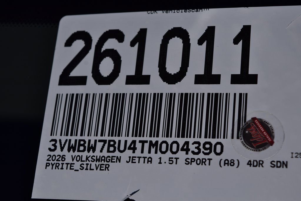 New 2026 Volkswagen Jetta Sport image 16