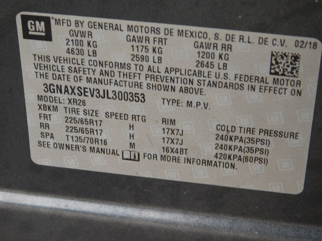 Used 2018 Chevrolet Equinox LT image 24