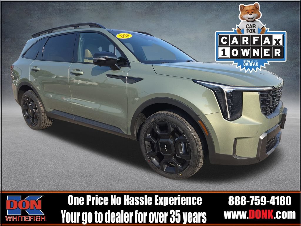 Used 2024 Kia Sorento SX Prestige w/ Olive Brown Leather Package AWD/4WD image 1