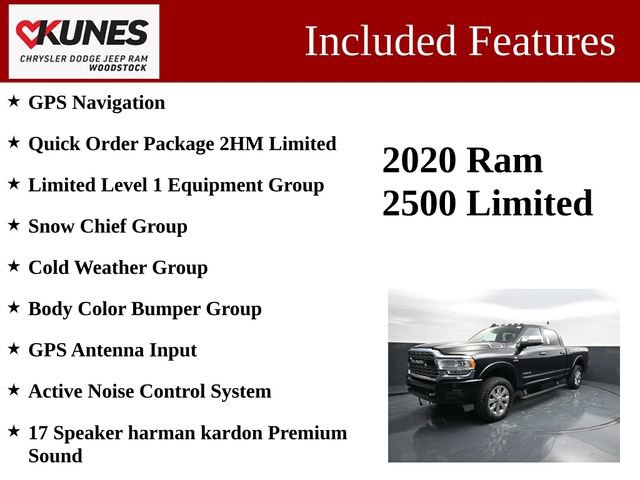Used 2020 RAM 2500 Limited image 3