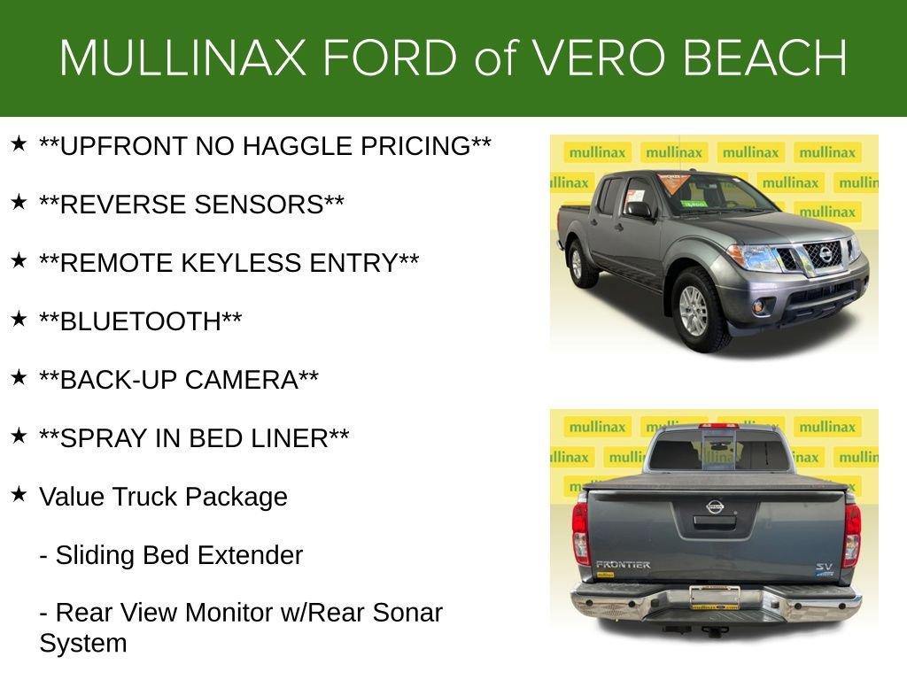 Used 2018 Nissan Frontier SV w/ Value Truck Package image 5