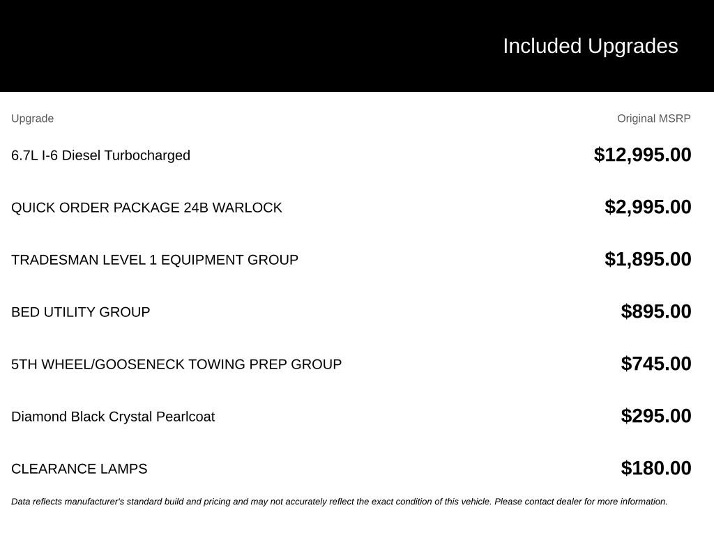 New 2026 RAM 2500 Warlock AWD/4WD image 12