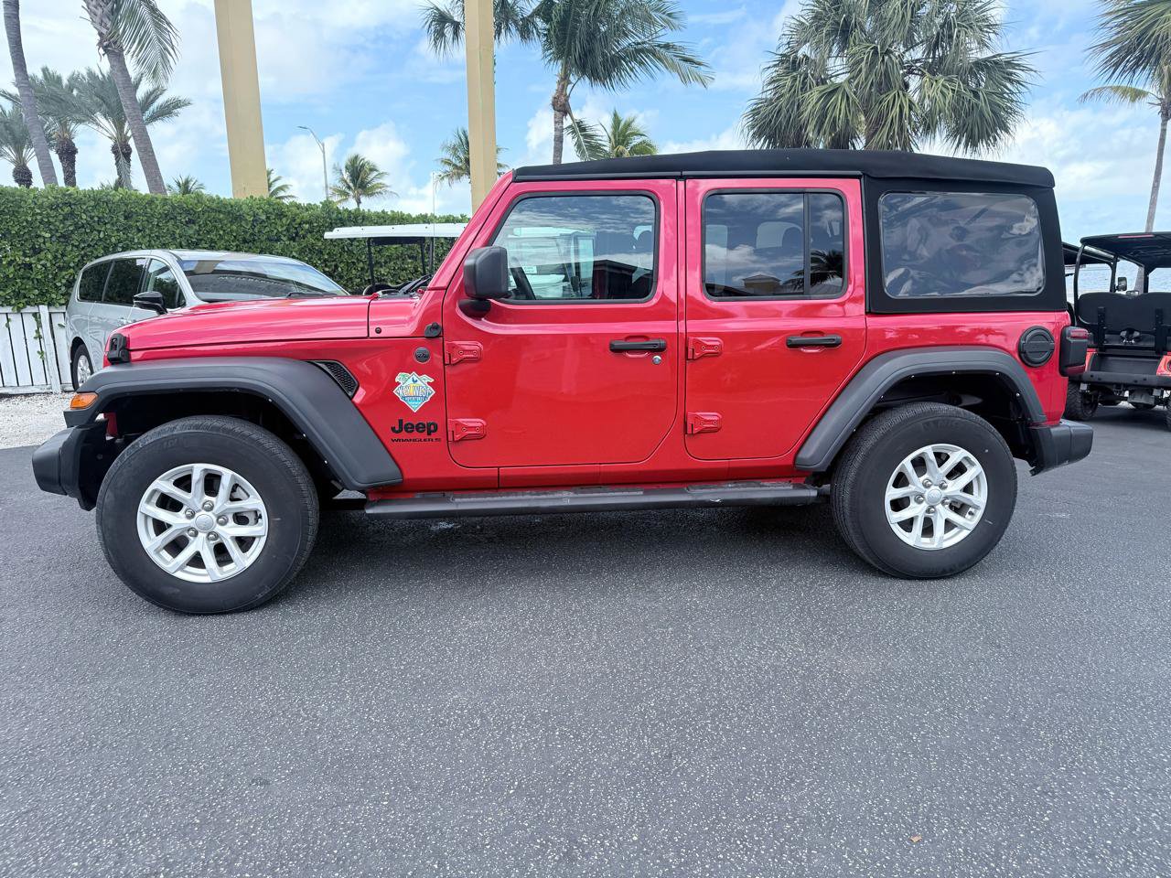 Used 2023 Jeep Wrangler Unlimited Sport image 2