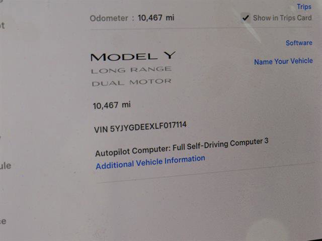 Used 2020 Tesla Model Y Long Range image 12