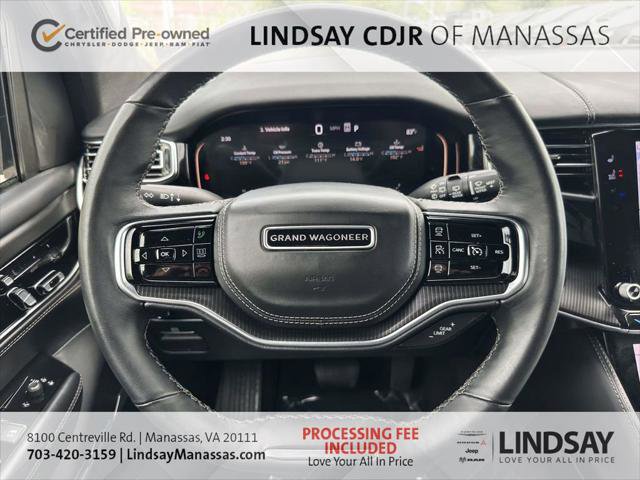 Certified 2024 Jeep Grand Wagoneer L Series II w/ Quick Order Packagew 28T image 24