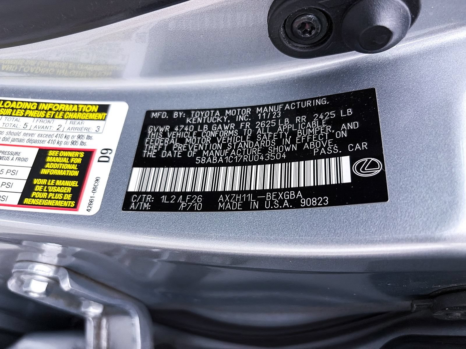 Used 2024 Lexus ES 300h F Sport FWD image 50