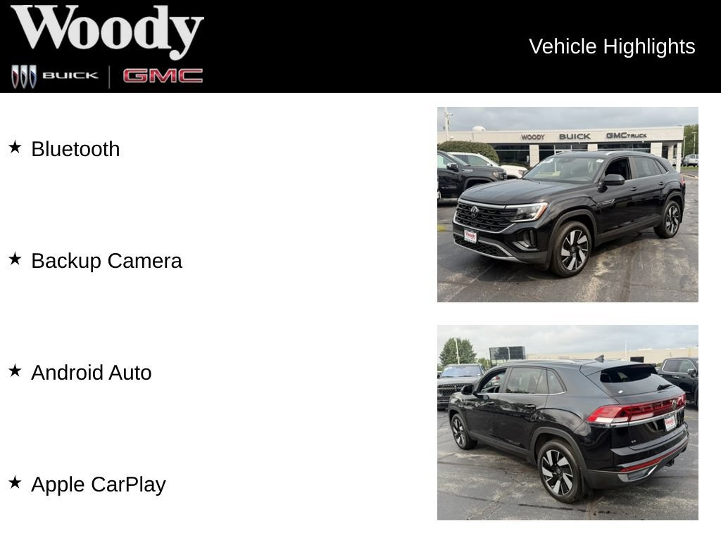 Used 2024 Volkswagen Atlas Cross Sport SE AWD/4WD image 3