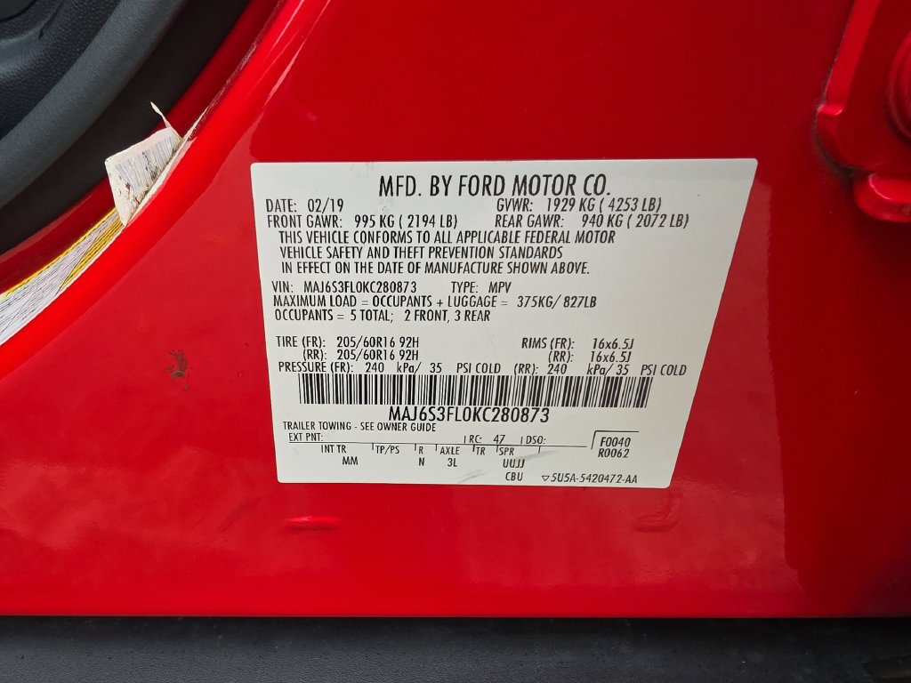 Used 2019 Ford EcoSport S AWD/4WD image 25