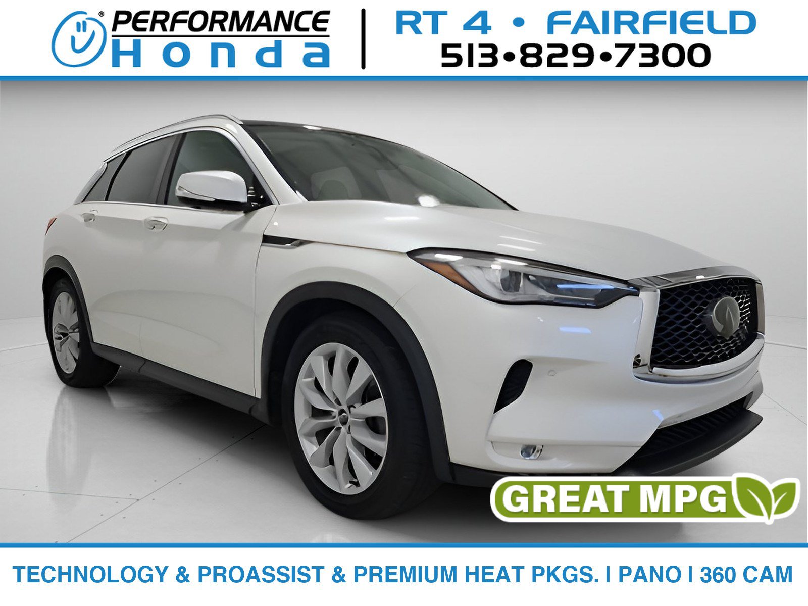 Used 2019 INFINITI QX50 Essential w/ Proactive Package