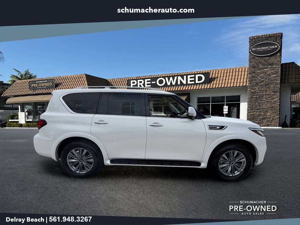 Used 2024 INFINITI QX80 Luxe w/ Cargo Package RWD image 8