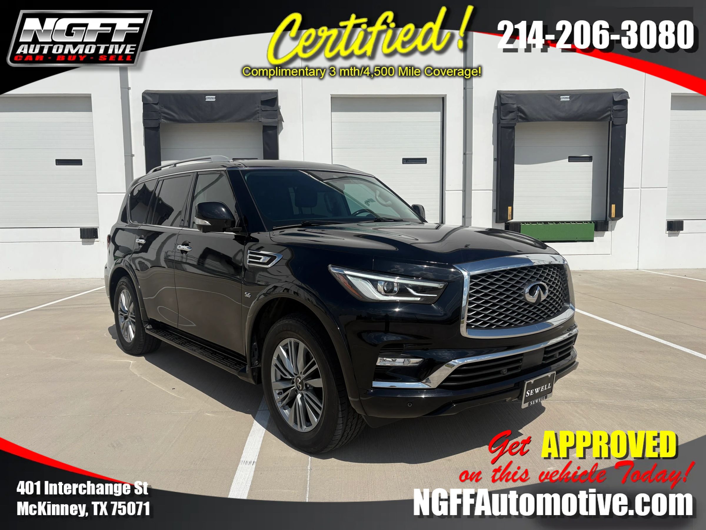 Used 2019 INFINITI QX80 Luxe