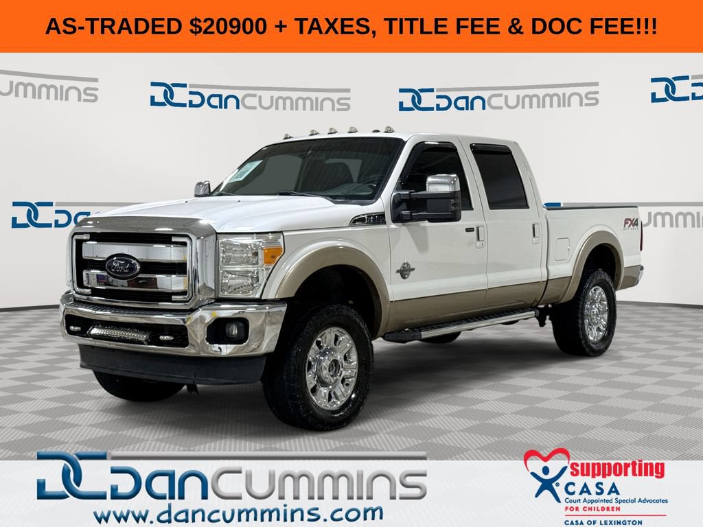 Used 2012 Ford F250 Lariat w/ Lariat Ultimate Pkg AWD/4WD video 1