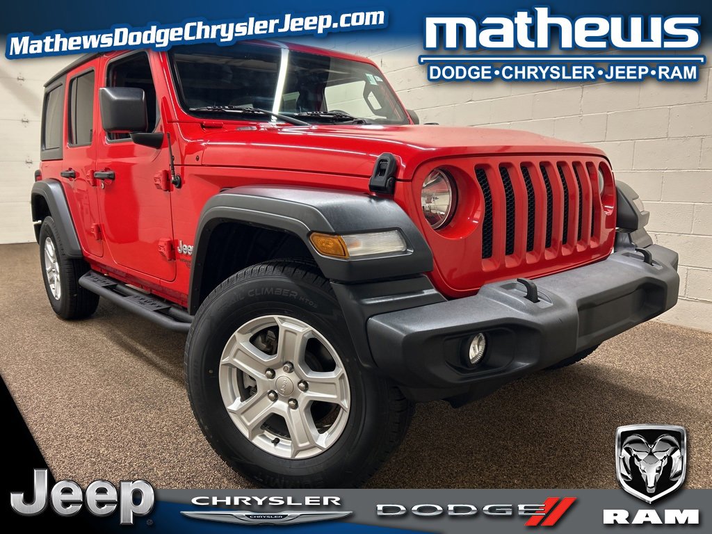 Used 2018 Jeep Wrangler Unlimited Sport S