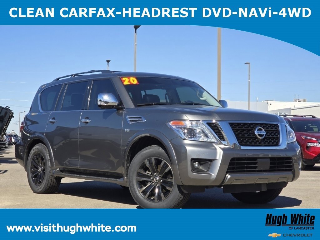 Used 2020 Nissan Armada Platinum w/ Captain's Chairs Package