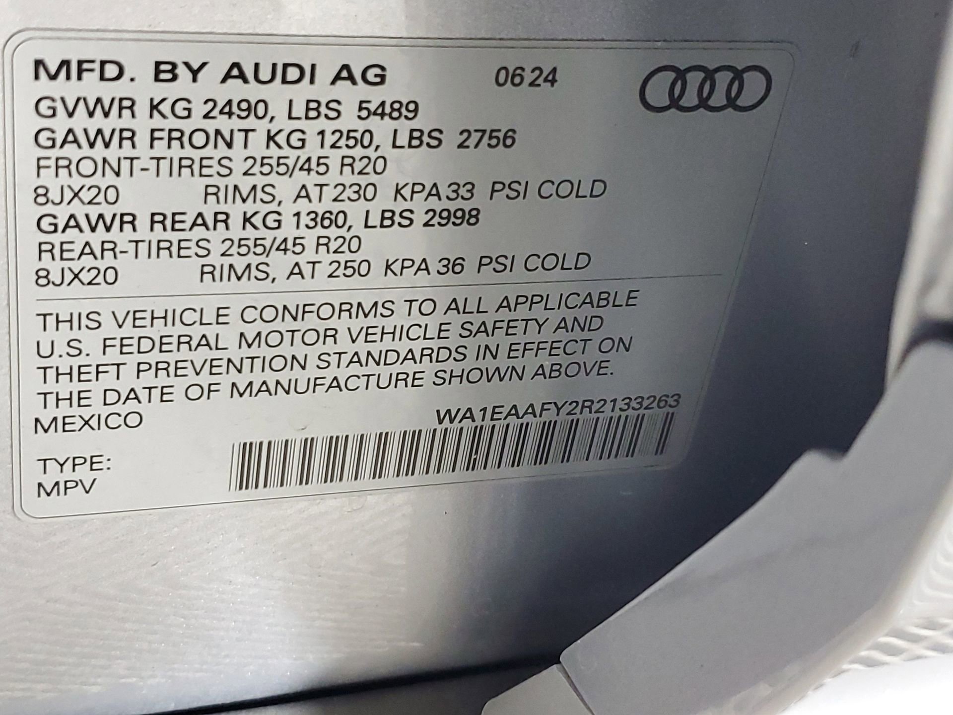 Certified 2024 Audi Q5 2.0T Premium Plus image 54