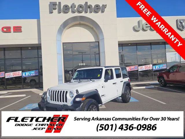 Certified 2024 Jeep Wrangler Sport S image 1
