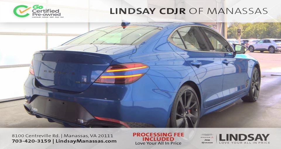 Used 2023 Genesis G70 3.3T w/ Sport Prestige Package AWD/4WD image 3